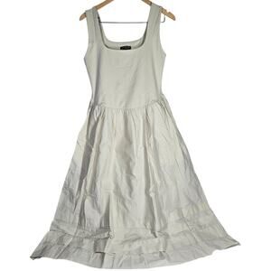 J.‎ Crew Drop-waist mixy dress in Natural CJ497 M NWT